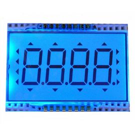 Layar LCD TN / STN / HTN Mode Positif 2.8V Dengan Pin / Konektor Karet