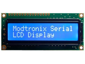Modul Biru Negatif 16x2 Lcd, Layar Karakter Lcd LED Putih Sudut Pandang Lebar