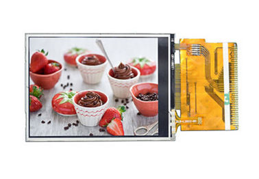 Resolusi Tinggi 2.8 Inch 240RGB x 320 TFT Lcd Modul Dengan ILI9341 IC Dan Antarmuka MCU / RGB