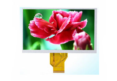 7 Inch Tft IPS Lcd Moduler Layar Sentuh Resistif 1024 * 600 Dengan LVDS Antarmuka Lcd Panel Untuk Mobil PC
