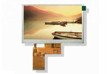 Layar LCD 4,3 TFT Kustom Transparan, 480 * 272 Dot Layar Warna TFT Dengan 24 Bit