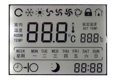Konektor Zebra Kustom Layar LCD / Modul Layar LCD TN HTN Untuk Thermostat