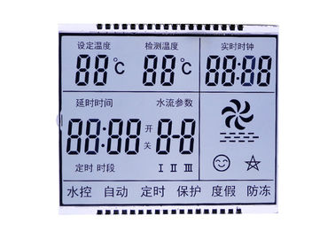 Layar LCD STN Kontras Tinggi 7 Segmen Melihat Lebar Untuk Produk Elektronik