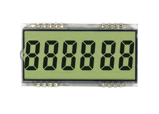 Sesuaikan Modul Lcd TN Reflektif Lcd 7 Segmen Tampilan Layar Modul Layar Lcd Positif Panel Kaca