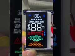 Lcd Modul Kontras Tinggi VA Monokrom Tampilan Layar Untuk Sepeda Listrik
